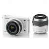 Nikon 1 J1 + 10-30 mm + 30-110mm white